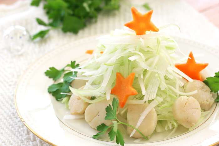 ほたてとセロリのサラダ レシピ 作り方 ほだか村お料理びより